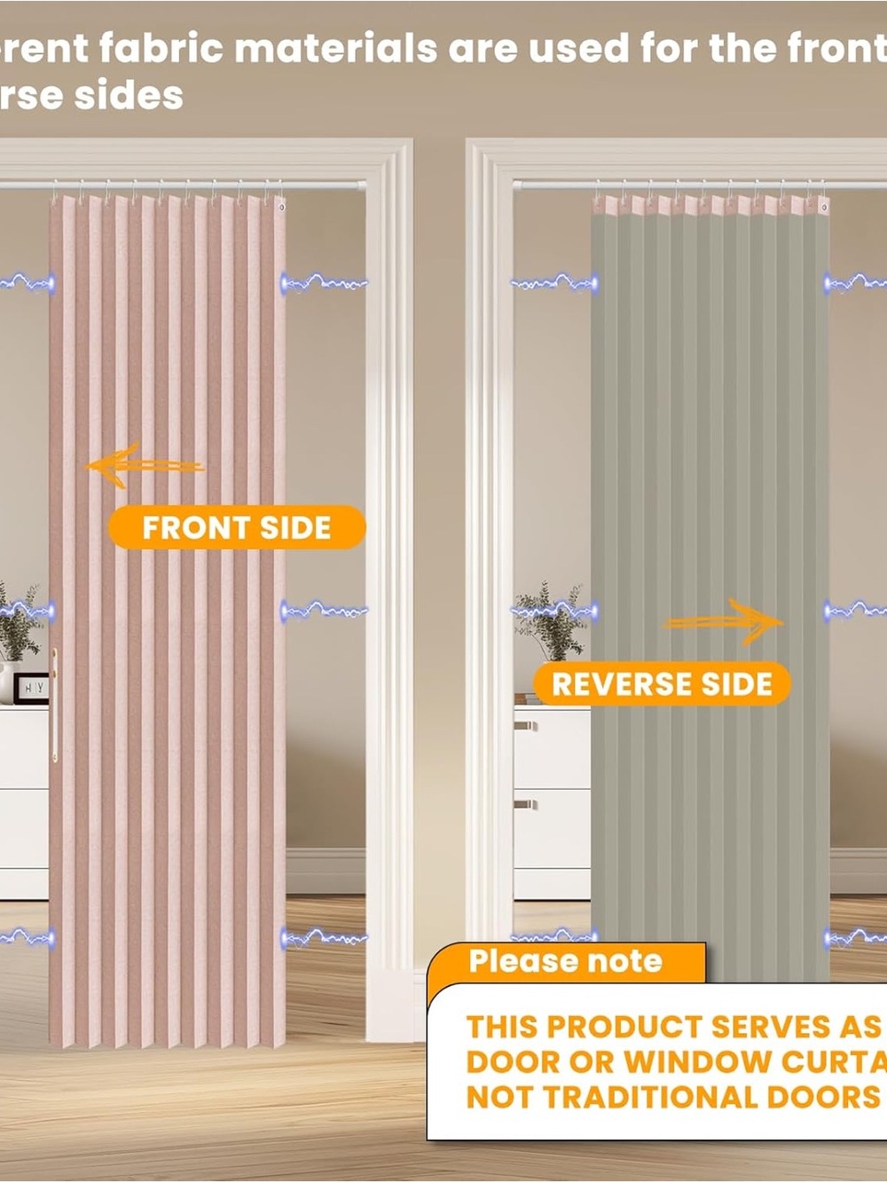 Door Panel Curtain